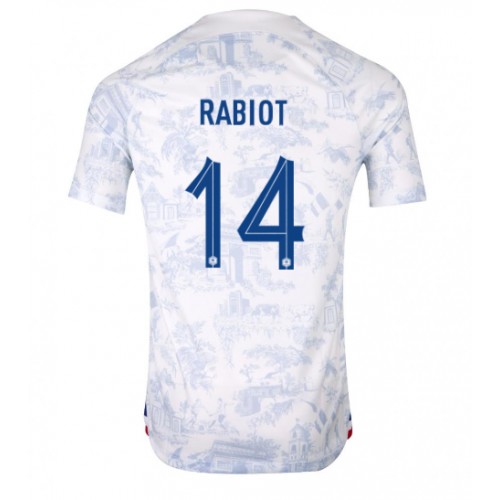 Fotbalové Dres Francie Adrien Rabiot #14 Venkovní MS 2022 Krátký Rukáv